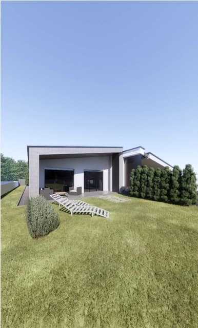 Moderná kancelária v minimalistickom štýle s elegantnými pracovnými stolmi a prírodnými materiálmi.